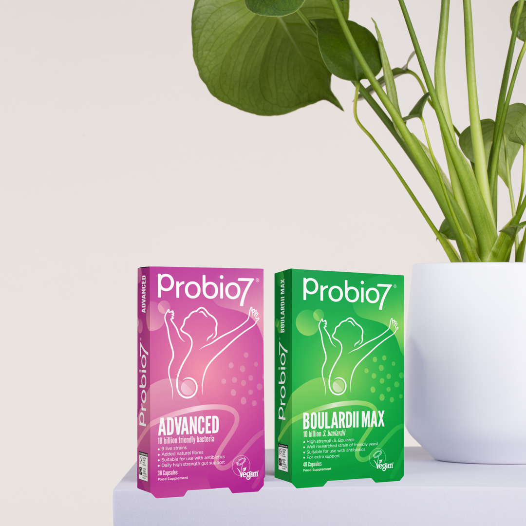 Improve your gut health while travelling with our Travel Happy Bundle. 